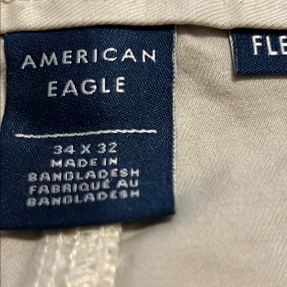 AMERICAN EAGLE OUTFITTERS FLEX Men's Tan 34x32 Pants - Picture 7 of 13
